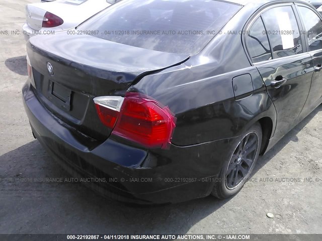 WBAVD135X6KV13340 - 2006 BMW 325 XI BLACK photo 6