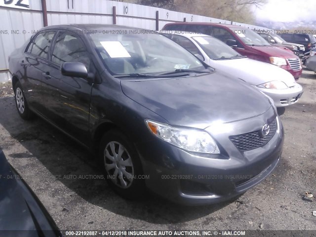 1NXBU40E79Z018433 - 2009 TOYOTA COROLLA S/LE/XLE GRAY photo 1