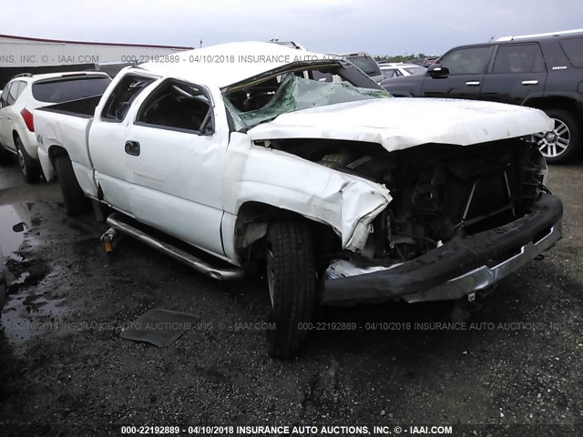 1GCEK19V66Z164068 - 2006 CHEVROLET SILVERADO K1500 WHITE photo 1