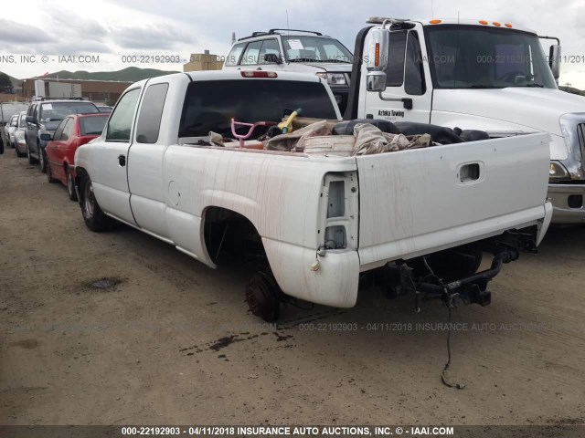 2GCEK19T8Y1141451 - 2000 CHEVROLET SILVERADO K1500 WHITE photo 3