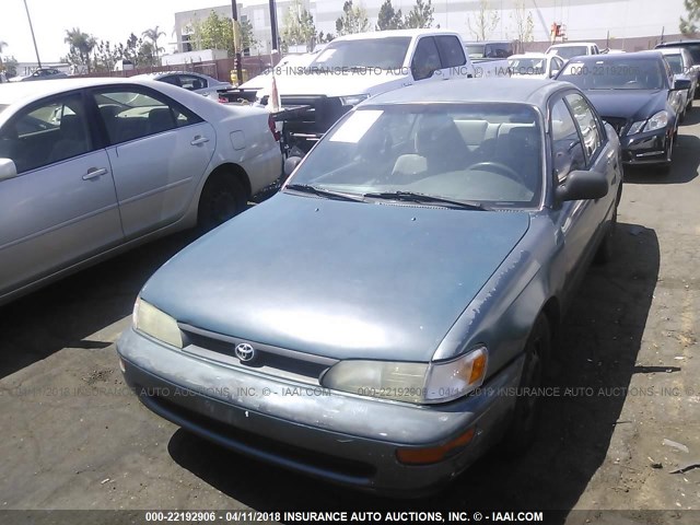 1NXAE09B0SZ234088 - 1995 TOYOTA COROLLA LE/DX GREEN photo 2