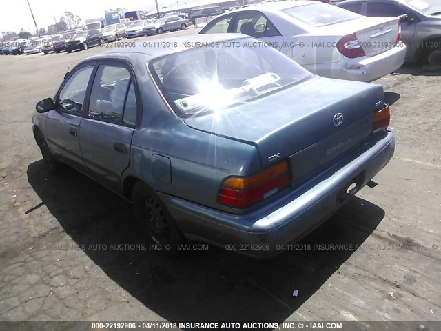 1NXAE09B0SZ234088 - 1995 TOYOTA COROLLA LE/DX GREEN photo 3