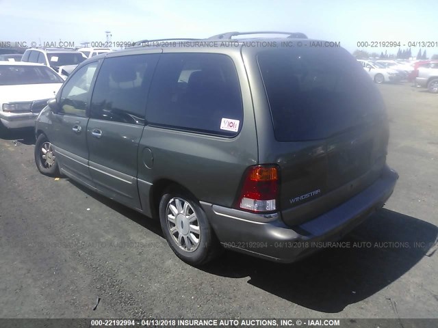 2FMDA58483BB46857 - 2003 FORD WINDSTAR LIMITED GREEN photo 3