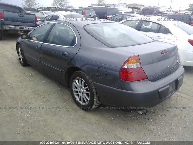 2C3AE66G71H576828 - 2001 CHRYSLER 300M GRAY photo 3