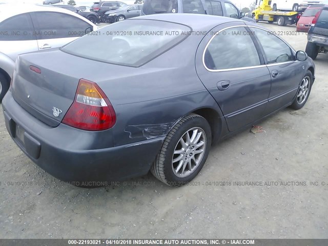 2C3AE66G71H576828 - 2001 CHRYSLER 300M GRAY photo 4