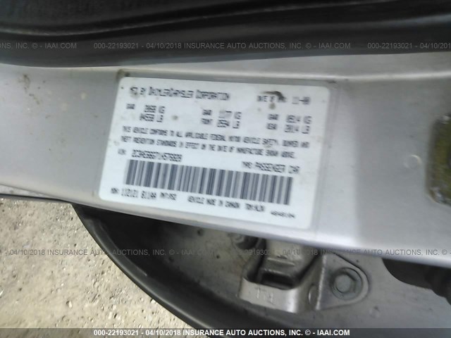 2C3AE66G71H576828 - 2001 CHRYSLER 300M GRAY photo 9