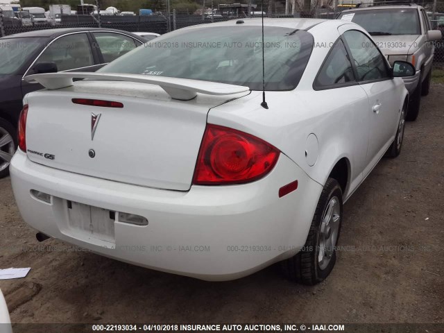 1G2AL18F387338235 - 2008 PONTIAC G5 WHITE photo 4