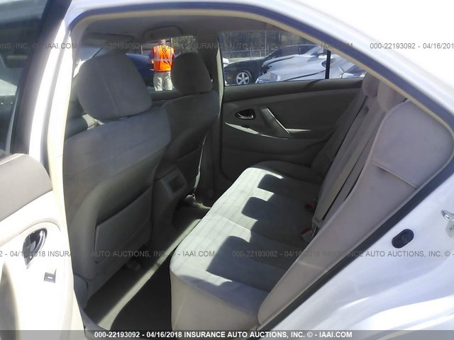 4T1BF3EK3BU626491 - 2011 TOYOTA CAMRY SE/LE/XLE 白色 照片 8