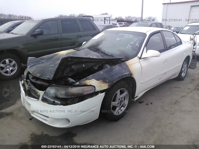 1G2HX52K934122593 - 2003 PONTIAC BONNEVILLE SE WHITE photo 2