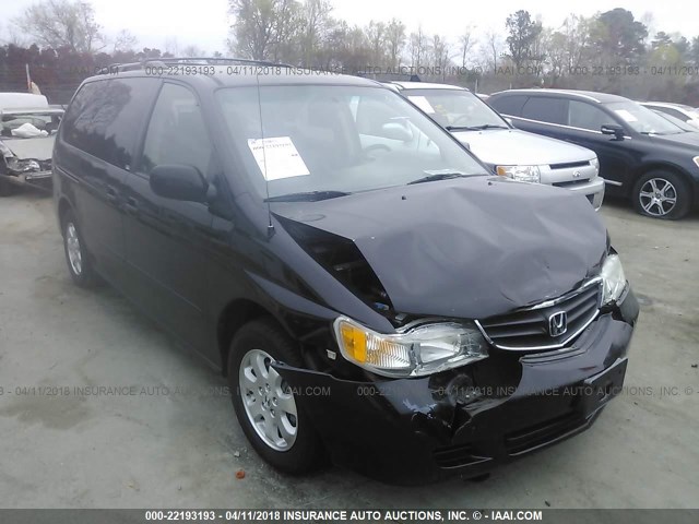 5FNRL18014B049059 - 2004 HONDA ODYSSEY EXL BLACK photo 1