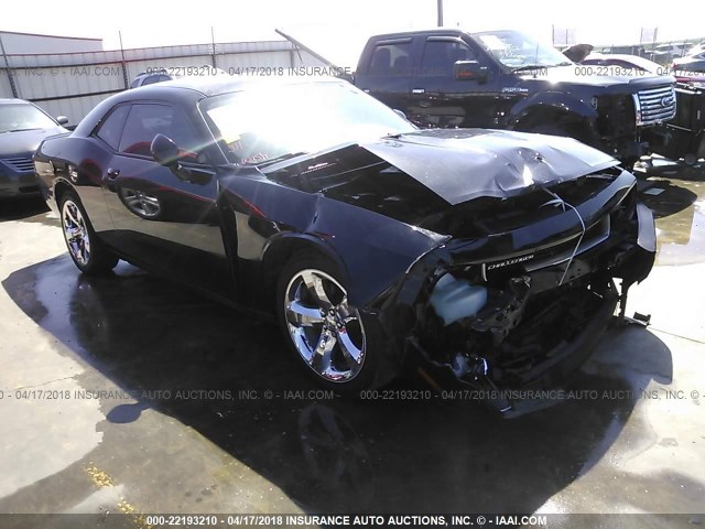 2C3CDYAG4DH648944 - 2013 DODGE CHALLENGER SXT BLACK photo 1