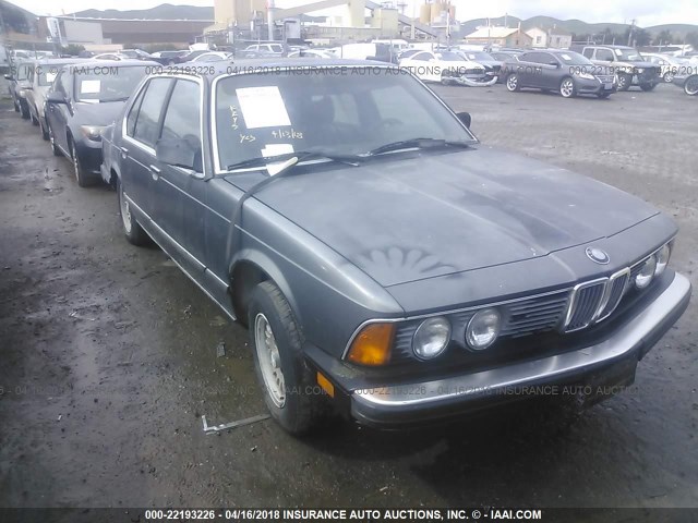 WBAFF8404E9477094 - 1984 BMW 733 I AUTOMATIC GRAY photo 1