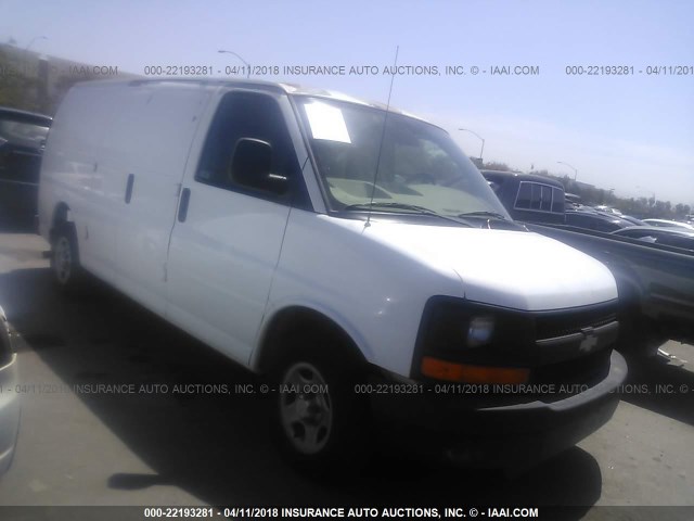 1GCFG15X161207453 - 2006 CHEVROLET EXPRESS G1500  WHITE photo 1