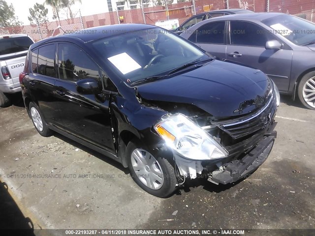 3N1BC1CP7CK804892 - 2012 NISSAN VERSA S/SL BLACK photo 1