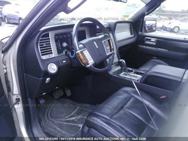 5LMFU28557LJ09534 - 2007 LINCOLN NAVIGATOR GOLD photo 5