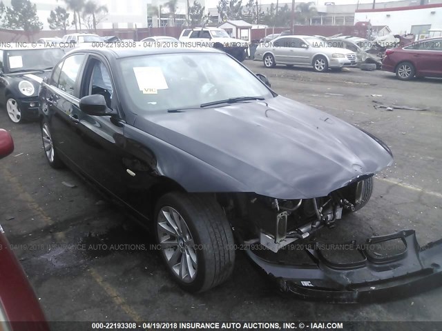 WBAPH5G51BNM80722 - 2011 BMW 328 I SULEV BLACK photo 1