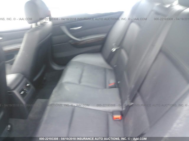WBAPH5G51BNM80722 - 2011 BMW 328 I SULEV BLACK photo 8