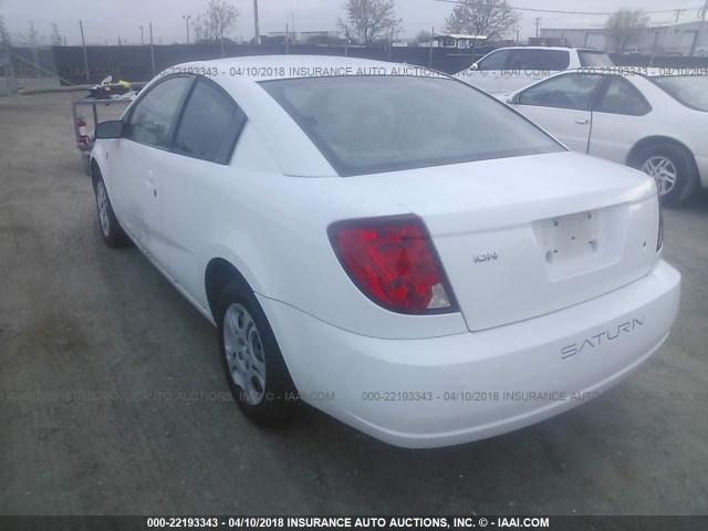 1G8AM14F35Z134429 - 2005 SATURN ION LEVEL 2 WHITE photo 3