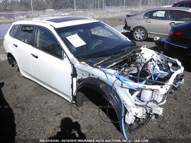 JH4CW2H6XCC004493 - 2012 ACURA TSX TECH WHITE photo 1