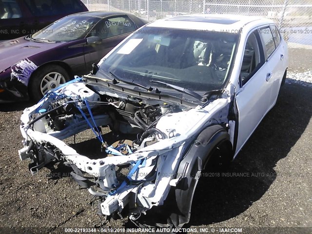 JH4CW2H6XCC004493 - 2012 ACURA TSX TECH WHITE photo 2