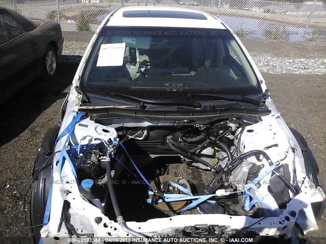 JH4CW2H6XCC004493 - 2012 ACURA TSX TECH WHITE photo 6