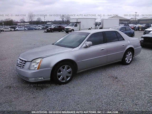 1G6KD57Y16U192197 - 2006 CADILLAC DTS SILVER photo 2