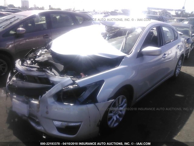 1N4AL3AP3FN885725 - 2015 NISSAN ALTIMA 2.5/S/SV/SL SILVER photo 2