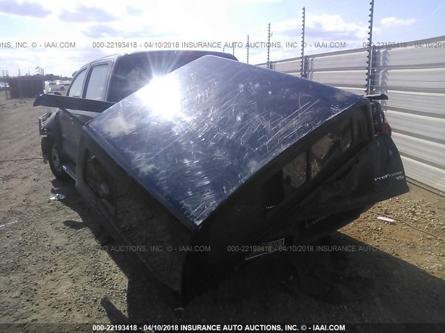 5TFJU4GN8FX067270 - 2015 TOYOTA TACOMA DOUBLE CAB PRERUNNER BLACK photo 3