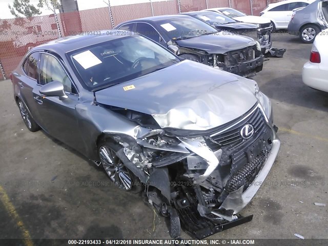 JTHBF1D20E5032691 - 2014 LEXUS IS 250 GRAY photo 1