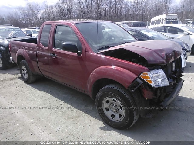 1N6BD0CT4FN763909 - 2015 NISSAN FRONTIER S/SV RED photo 1