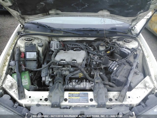 2G1WF52E759379650 - 2005 CHEVROLET IMPALA WHITE photo 10