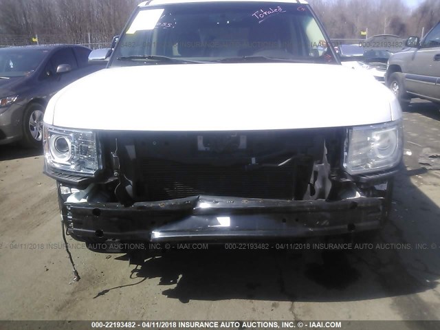 2FMEK63C09BA15954 - 2009 FORD FLEX LIMITED WHITE photo 6