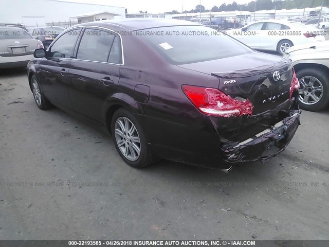 4T1BK36B46U094359 - 2006 TOYOTA AVALON XL/XLS/TOURING/LIMITED BURGUNDY photo 3