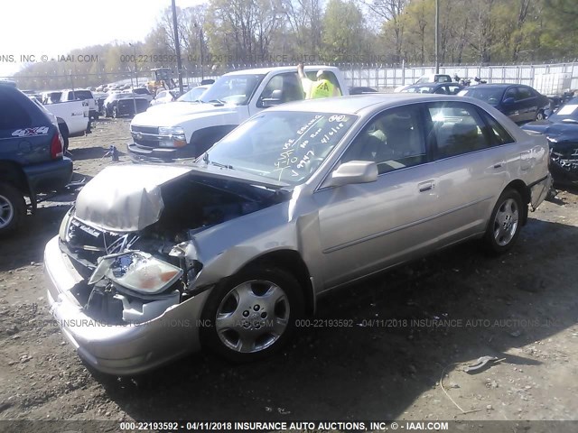 4T1BF28B44U369947 - 2004 TOYOTA AVALON XL/XLS BEIGE photo 2