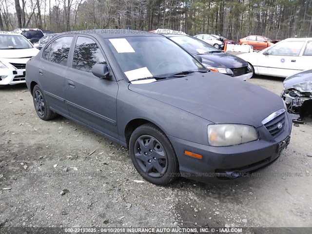 KMHDN46D85U004880 - 2005 HYUNDAI ELANTRA GLS/GT GRAY photo 1