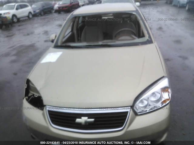 1G1ZT68N97F109820 - 2007 CHEVROLET MALIBU MAXX LT TAN photo 6