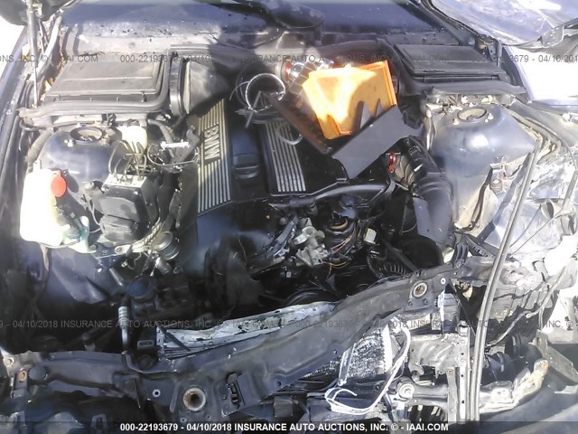 WBADT43471GF56670 - 2001 BMW 525 I AUTOMATIC BLUE photo 10