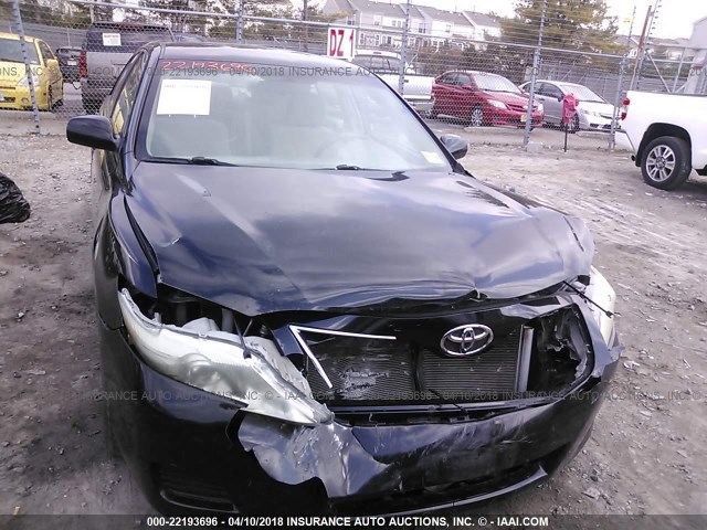 4T4BF3EK0BR167569 - 2011 TOYOTA CAMRY SE/LE/XLE შავი ფოტო 6