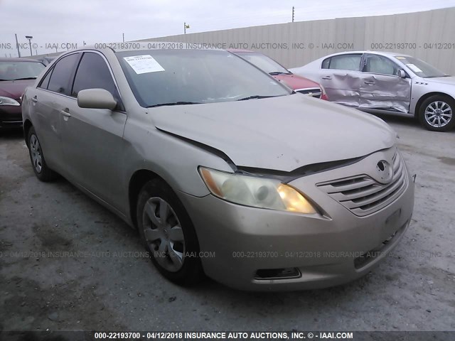 4T1BE46K48U752083 - 2008 TOYOTA CAMRY CE/LE/XLE/SE GOLD photo 1