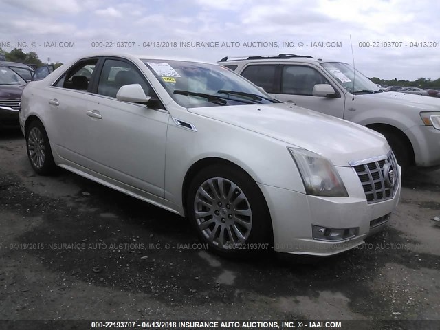 1G6DJ5E30C0148963 - 2012 CADILLAC CTS PERFORMANCE COLLECTION WHITE photo 1