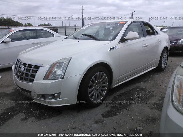 1G6DJ5E30C0148963 - 2012 CADILLAC CTS PERFORMANCE COLLECTION Белый фото 2
