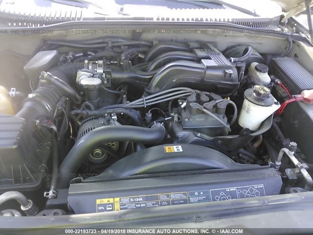 1FMZU62K24UC40531 - 2004 FORD EXPLORER XLS/XLS SPORT GRAY photo 10