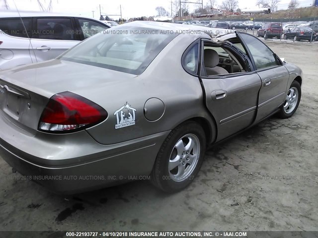 1FAFP55234G188979 - 2004 FORD TAURUS SES TAN photo 4