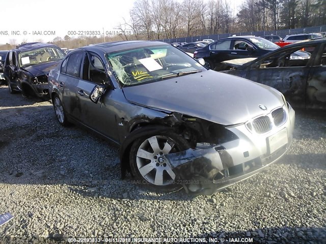 WBANF73536CG66748 - 2006 BMW 530 XI Сұр фото 1