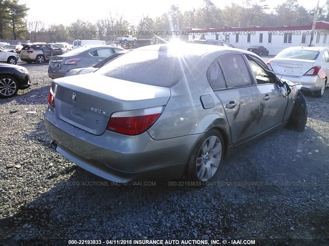 WBANF73536CG66748 - 2006 BMW 530 XI Сұр фото 4