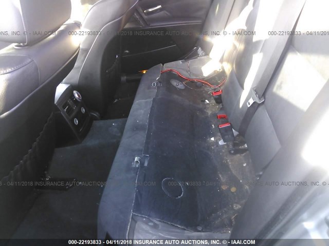 WBANF73536CG66748 - 2006 BMW 530 XI Сұр фото 8
