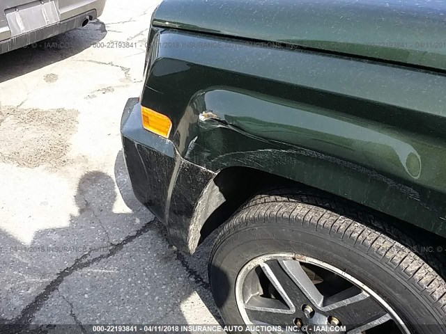 1J8FF48W98D796267 - 2008 JEEP PATRIOT LIMITED GREEN photo 6