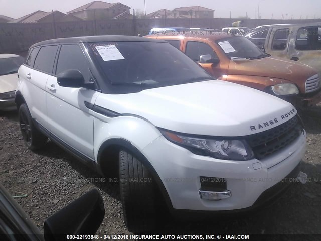 SALVP2BG7FH069990 - 2015 LAND ROVER RANGE ROVER EVOQU PURE PLUS WHITE photo 1