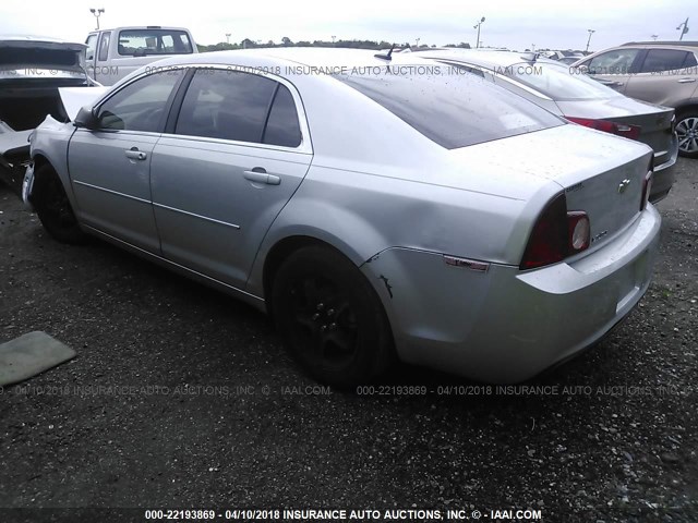1G1ZB5E10BF118896 - 2011 CHEVROLET MALIBU LS SILVER photo 3