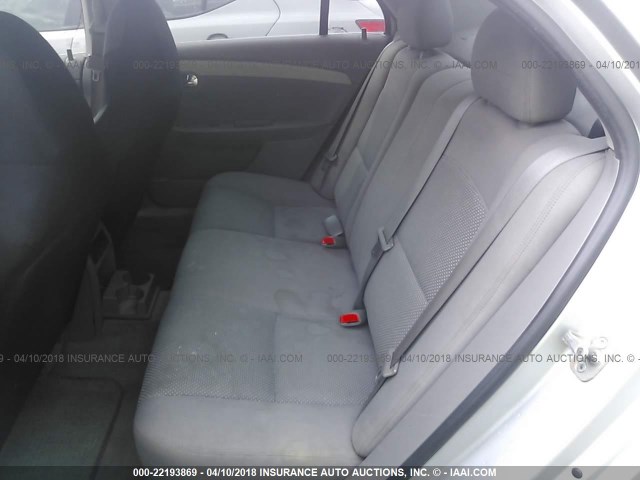 1G1ZB5E10BF118896 - 2011 CHEVROLET MALIBU LS SILVER photo 8